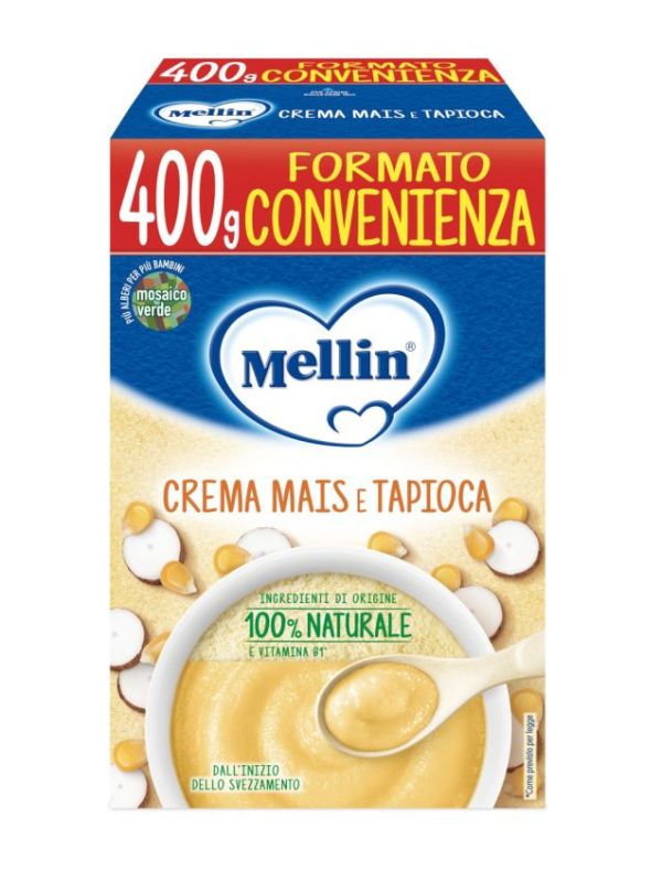 Mellin – crema di mais e tapioca 400g